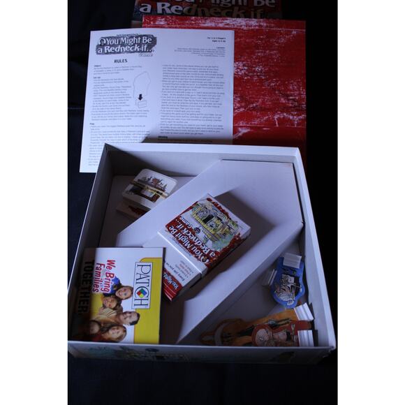 Jeff Foxworthy You Might Be A Redneck Board Game 2006 2 To 4 Players Ages 16 Up - Picture 2 of 2